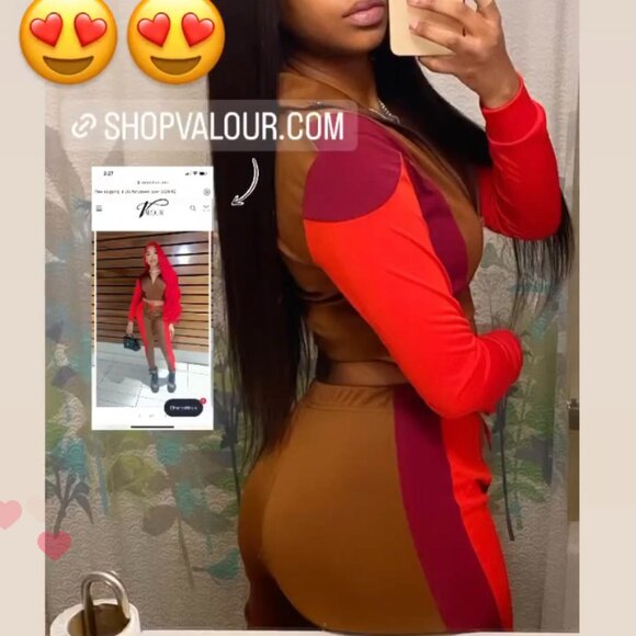 Burgundy brown tracksuit set small to 4xl - Picture 11 of 11